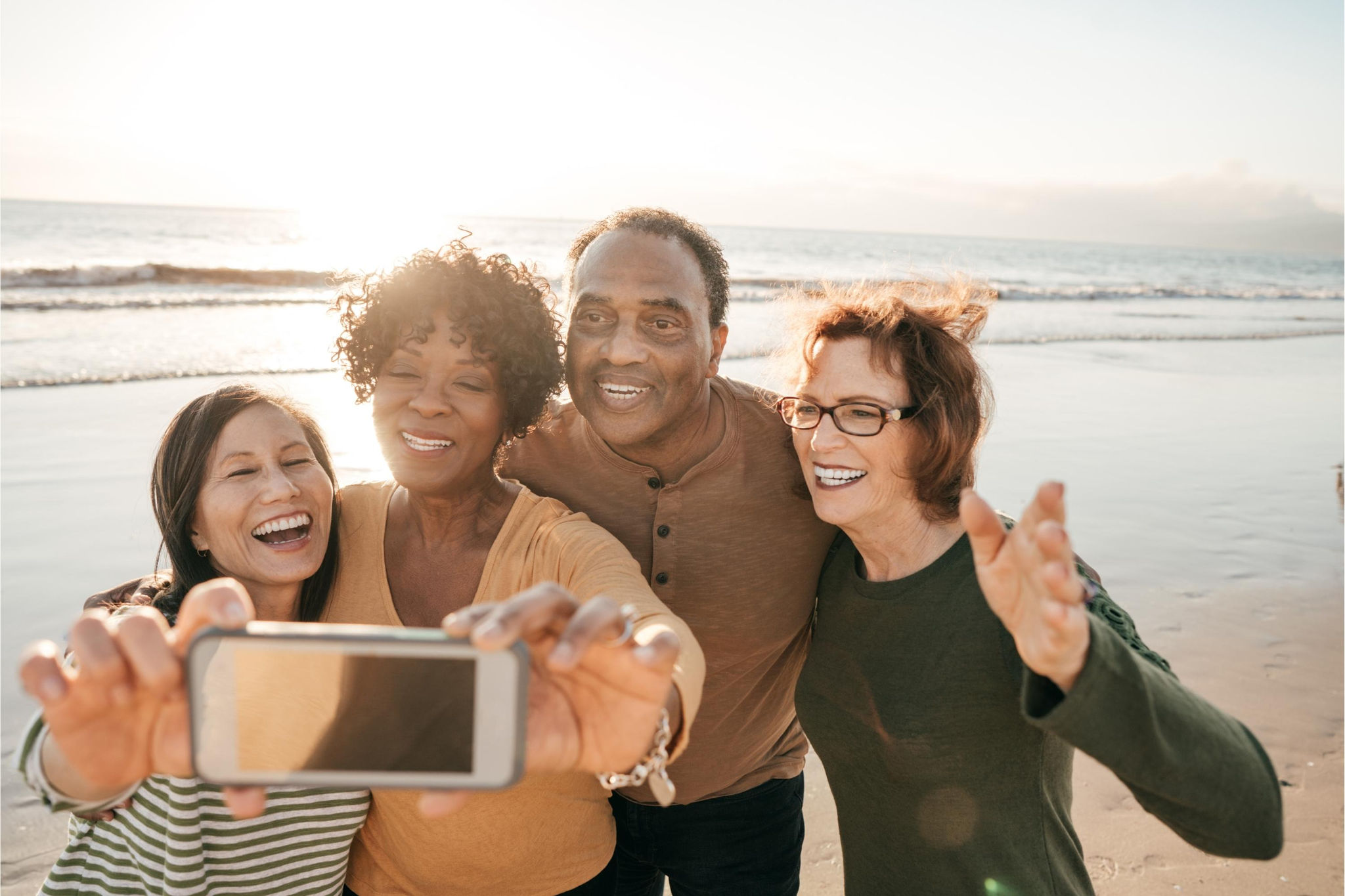 canva-beach-retirement-group-selfie
