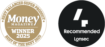 Indexed balanced option money mag and lonsec award